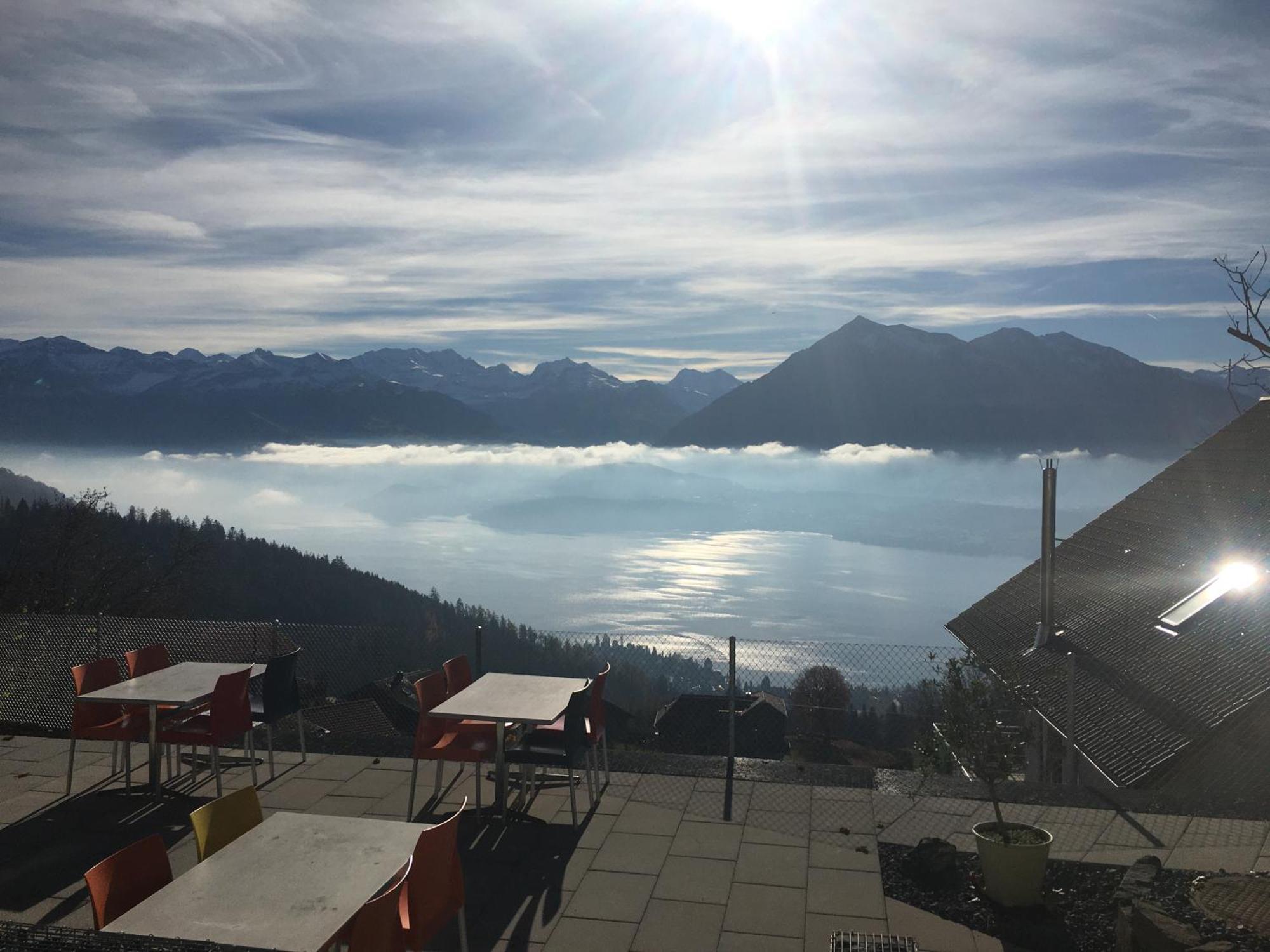 Guesthouse Sonnegg Heiligenschwendi Esterno foto