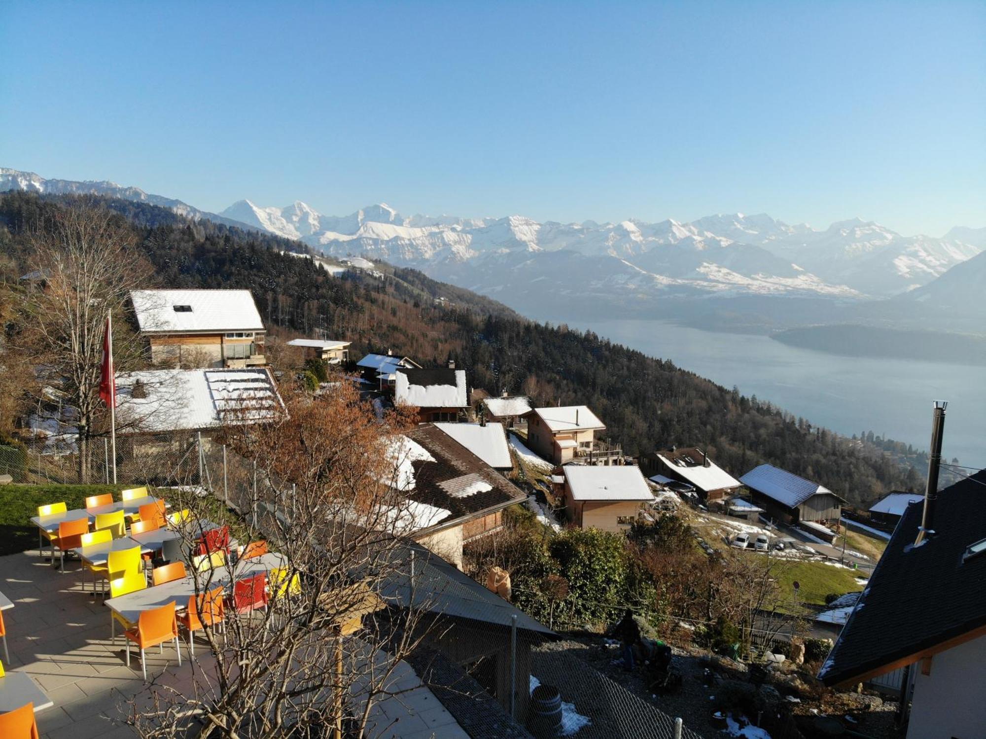 Guesthouse Sonnegg Heiligenschwendi Esterno foto